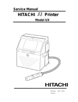 Hitachi IJ UX User manual
