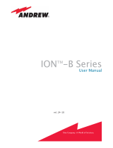 Andrew Wireless Innovations Group ION-B Series User manual