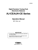 Hitachi AJ-CE series Operating instructions