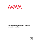 Avaya 16 Series User manual