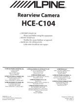 Alpine HCE-C104 Owner's manual