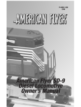 American Flyer SD-9 Owner's manual