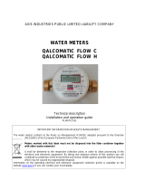Axis Industries QALCOMATIC FLOW C Technical Description, Installation And User Manual