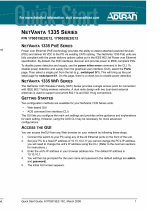 ADTRAN NetVanta 1335 Series User manual