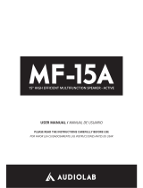 Audiolab MF-15A User manual