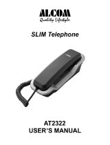 ALcom AT2322 User manual