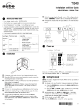 Aube Technologies TI040 Installation and User Manual