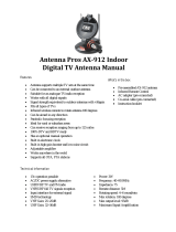 Antenna Pros AX-912 User manual