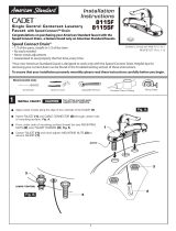 American Standard CADET 8115F Installation Instructions Manual