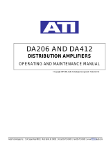 ATI Audio DA206 Operating And Maintenance Manual