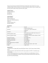 AUKEY CB-C70 User manual