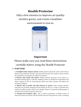 AquaPure Health Protector Quick Manual