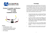 Audiovox Electronics ACA300R User manual