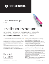 Color Kinetics Accent MX Powercore gen3 Install Instructions