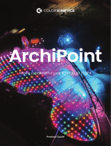 Color Kinetics ArchiPoint - Make a powerful point-day or night User guide