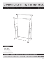 Argos Home Heavy Duty Double Clothes Rail User manual