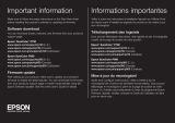 Epson SureColor P900 Important information