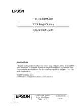 Epson TM-L90 Plus-i KDS Liner-free Compatible Quick start guide