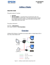 Epson TM-T88V-i KDS with VGA or COM User manual