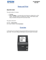 Epson TM-U220-i KDS with VGA or COM User manual