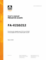 Amate Audio FA-X210 User manual