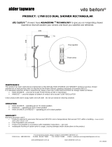 ALDER TAPWARE Vito Bertoni LYNX ECO Operating instructions