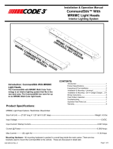 Code 3 CommandStik MultiColor MR6 Installation & Operation Manual