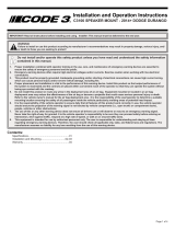 Code 3 DURANGO Install Instructions