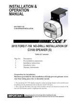 Code 3 C3100 Installation & Operation Manual