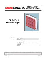 Code 3 LED PriZm II Perimeter Lights Installation guide