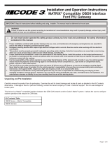 Code 3OBD for 2016+ Ford PIU Gateway