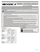 Code 3 C3100 Install Instructions