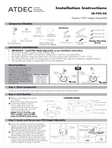 Atdec SD-POS-HA Installation guide