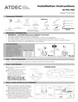 Atdec SD-POS-VBM Installation guide