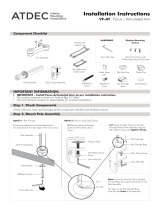 Atdec VF-AT-SW Installation guide