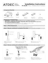 Atdec VF-AT-NK Installation guide