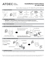 Atdec TH-1040-CT-B2B Installation guide