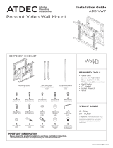 Atdec ADB-VWP Installation guide