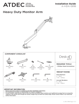 Atdec A-HDA-0818 Installation guide