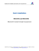 ADDI-DATA MSX-E3701 Quick Installation
