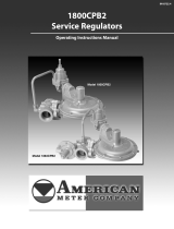 American Meter Company 1800CPB2 Operating Instructions Manual