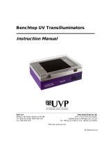 UVP Benchtop UV Transiilluminator Owner's manual