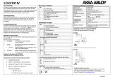 Assa Abloy LCU9101IV User manual