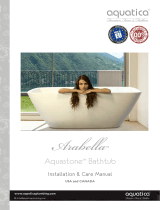 Aquatica Digital Arabella Aquastone Bathtub Installation guide