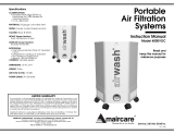 Amaircare airwash 4000VOC User manual