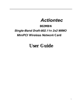 Actiontec Electronics 802MBN User manual