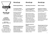 AccuLux AccuLup Operating instructions