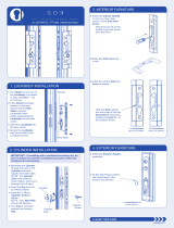 ALLEGION SD9 Illustrated Fitting Instructions