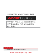 AMP Lighting 3601 Series Installation guide
