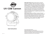 ADJ UV COB Cannon User Instructions